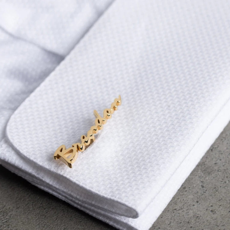 Personalized Signature Style Name Cufflinks - Jiva