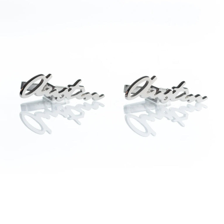 Personalized Signature Style Name Cufflinks - Jiva