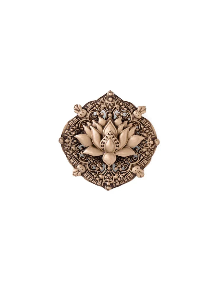 Iconic Lotus Brooch