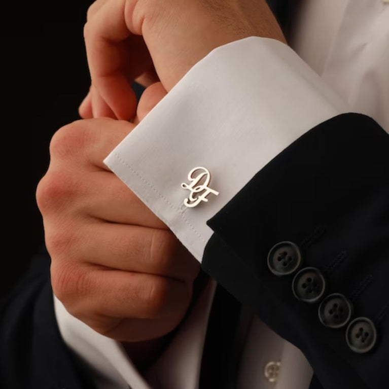 Initial Letter Custom Cufflinks - Jiva
