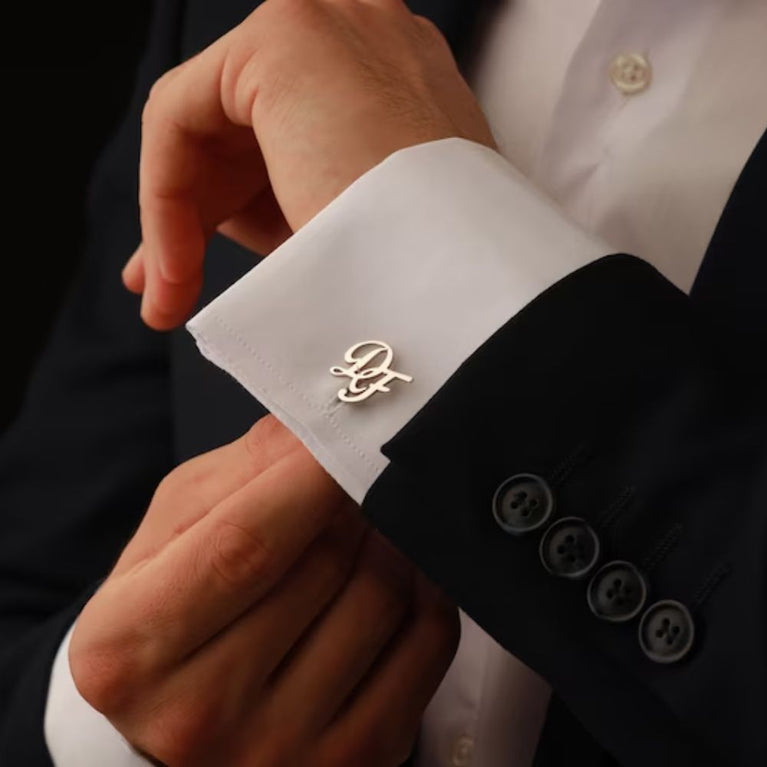 Initial Letter Custom Cufflinks - Jiva