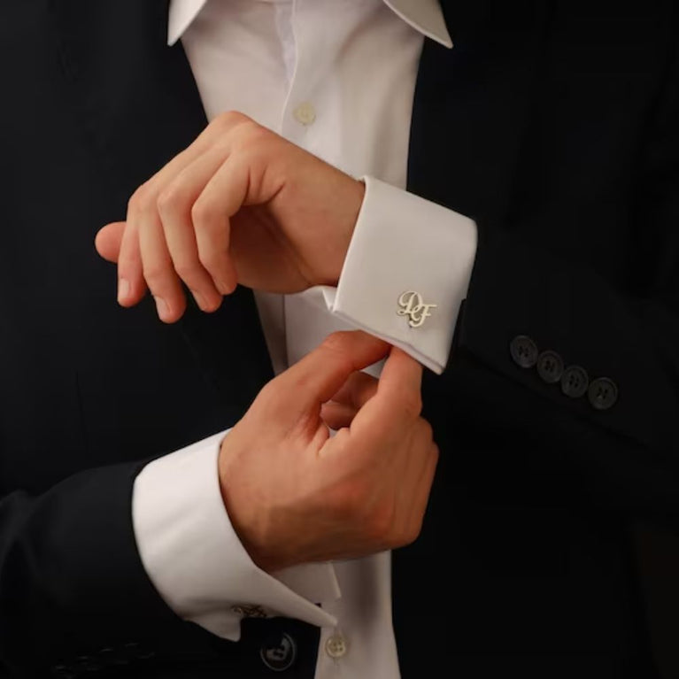 Initial Letter Custom Cufflinks - Jiva