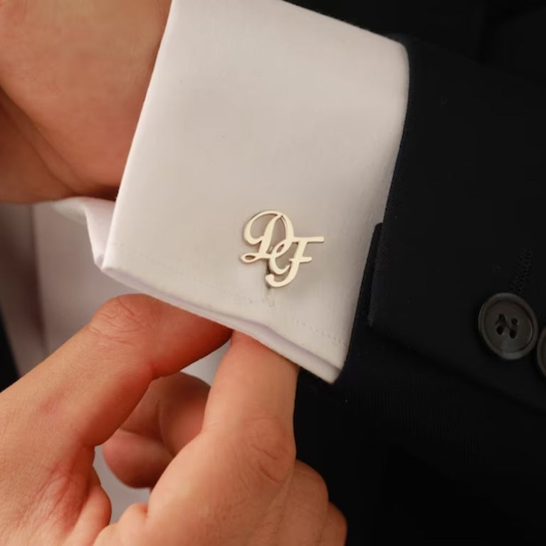 Initial Letter Custom Cufflinks - Jiva
