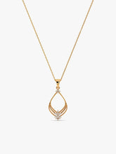 Golden Princess Pendant With Link Chain