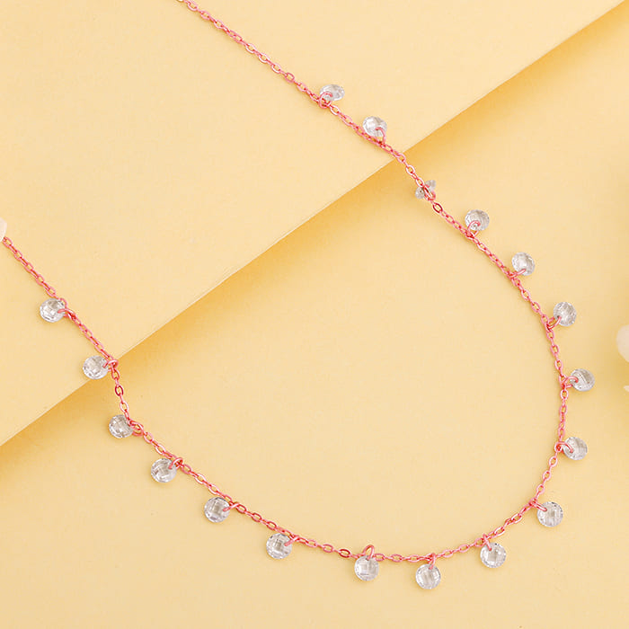 Rose Gold Queens Necklace
