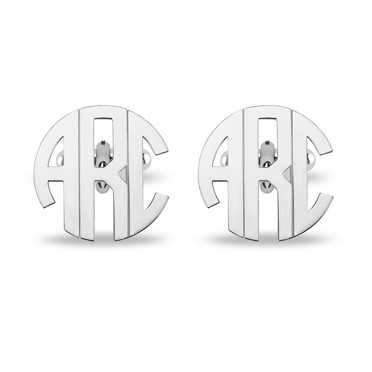 Personalized Initial Name Monogram Cufflinks For Men And Boys - Jiva