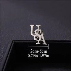 New Personalized Three Initial Brooch