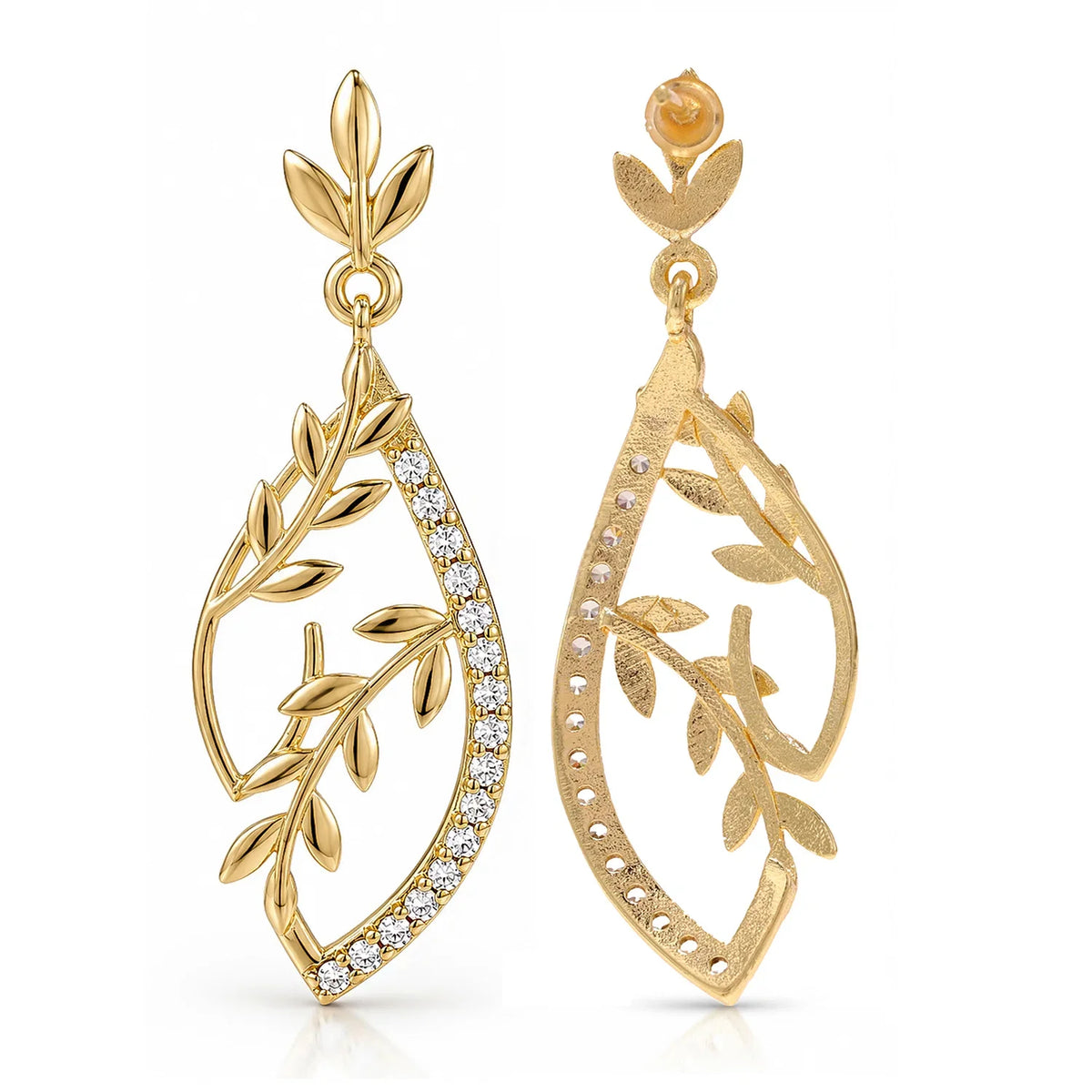 Leafy Affair Florielle Gleam Dangle Earrings