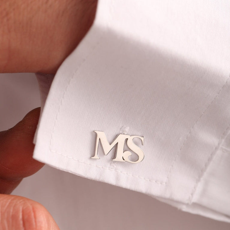 Personalized Initial Letter Name Cufflinks - Jiva