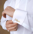 Personalized Name Cufflinks Perfect for groomsmen gifts - Jiva