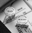 Personalized Initial Engraved Cufflink - Jiva