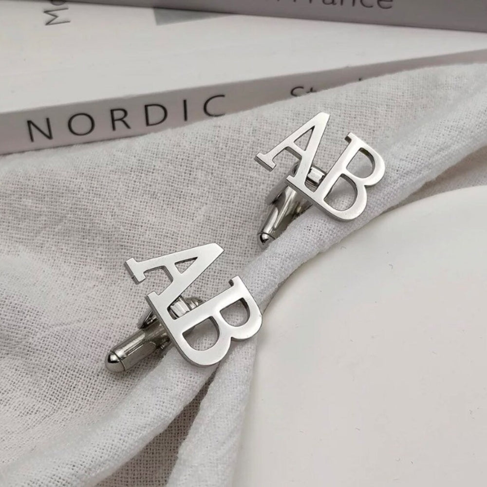 Custom Name Cufflinks Perfect for groomsmen gifts - Jiva