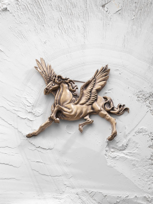 The Pegasus Horse Brooch