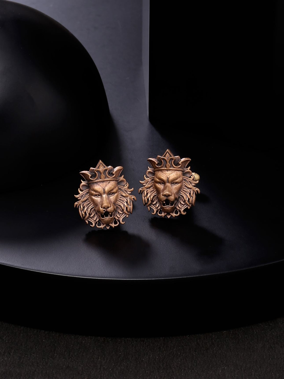 Lion Head Cufflinks
