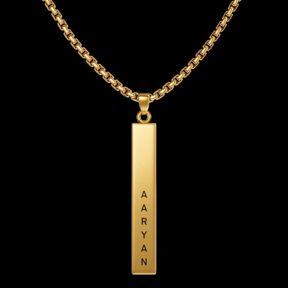 Personalised Cuboid Locket for Men