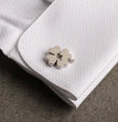 Custom Four Leaf Clover Cufflinks - Jiva