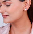 Silver Zircon Earrings