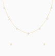 Golden Star Constellation Pendant Set