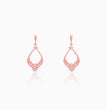 Rose Gold Princess Earrings