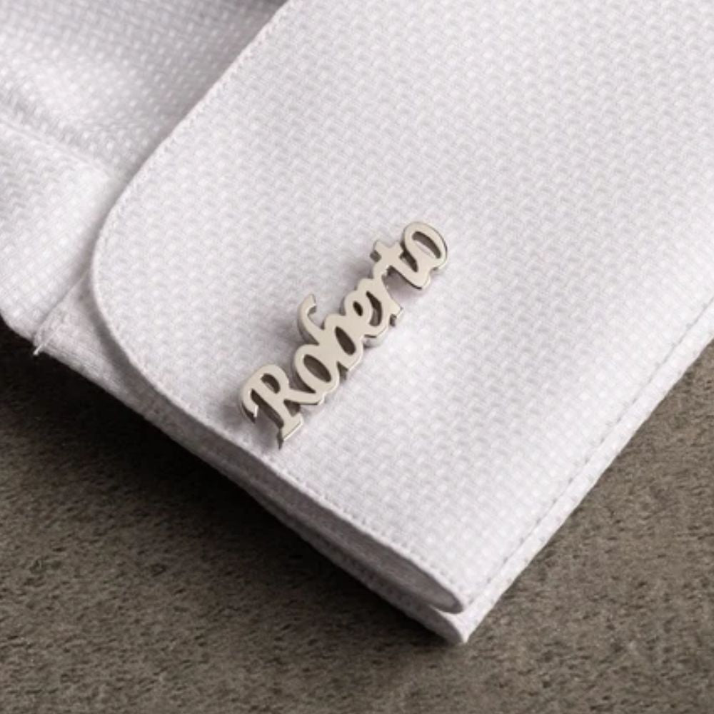 FATHER GIFT - Personalized Cufflinks - Jiva