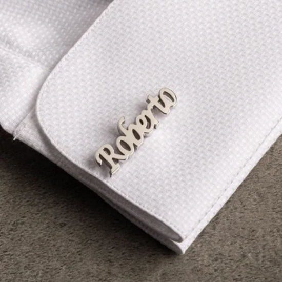 FATHER GIFT - Personalized Cufflinks - Jiva
