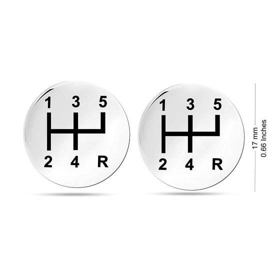 Personalized Gear Shifter Cufflinks For Men - Jiva