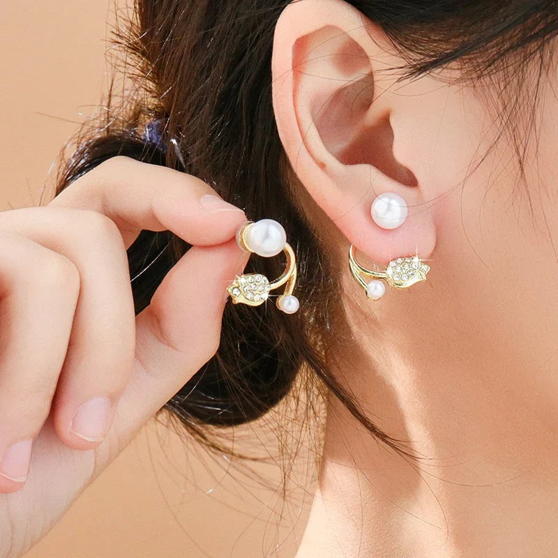 Lurenza Women Earring Alloy Drops & Danglers