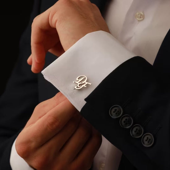 Initial Letter Custom Cufflinks - Jiva