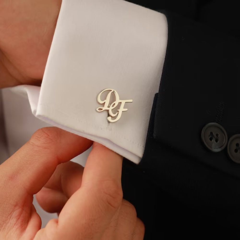Initial Letter Custom Cufflinks - Jiva