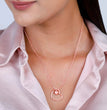 Rose Gold Heart Necklace