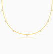 Golden Star Constellation Necklace