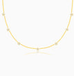 Silver Star Constellation Necklace