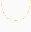 Golden Star Constellation Necklace