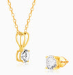 Golden Zircon Set