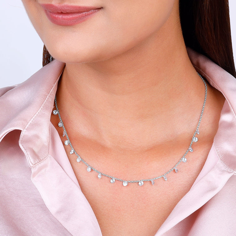 Silver Queens Necklace