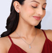 Classic Silver Zircon Set
