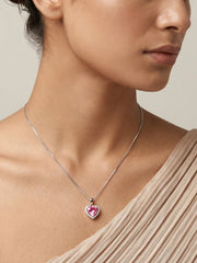 Silver Valentine Pendant