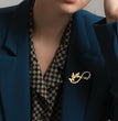 Personalised Infinity  name brooch - Jiva