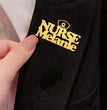 Personalized Double Layer Nurse Name Brooch