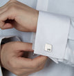 Personalized Engraving Square Cufflinks - Jiva