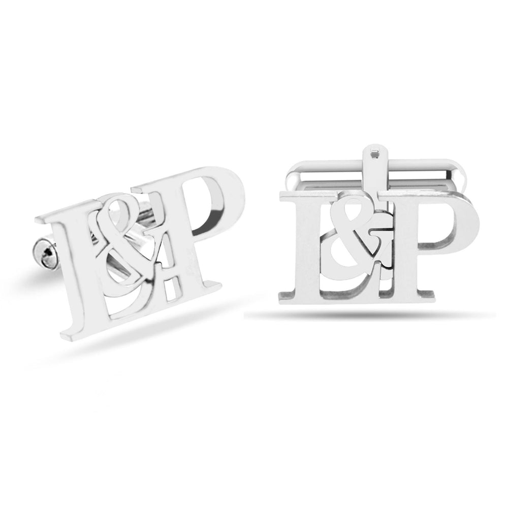 Personalized Initial Groom Wedding Cufflinks For Men And Boys - Jiva