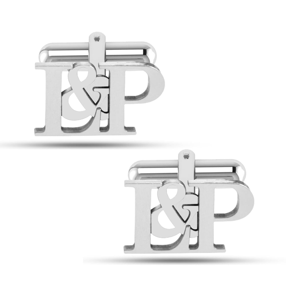 Personalized Initial Groom Wedding Cufflinks For Men And Boys - Jiva