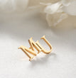 Personalized Initial Letters Brooch, Bride - Groomsmen - Jiva