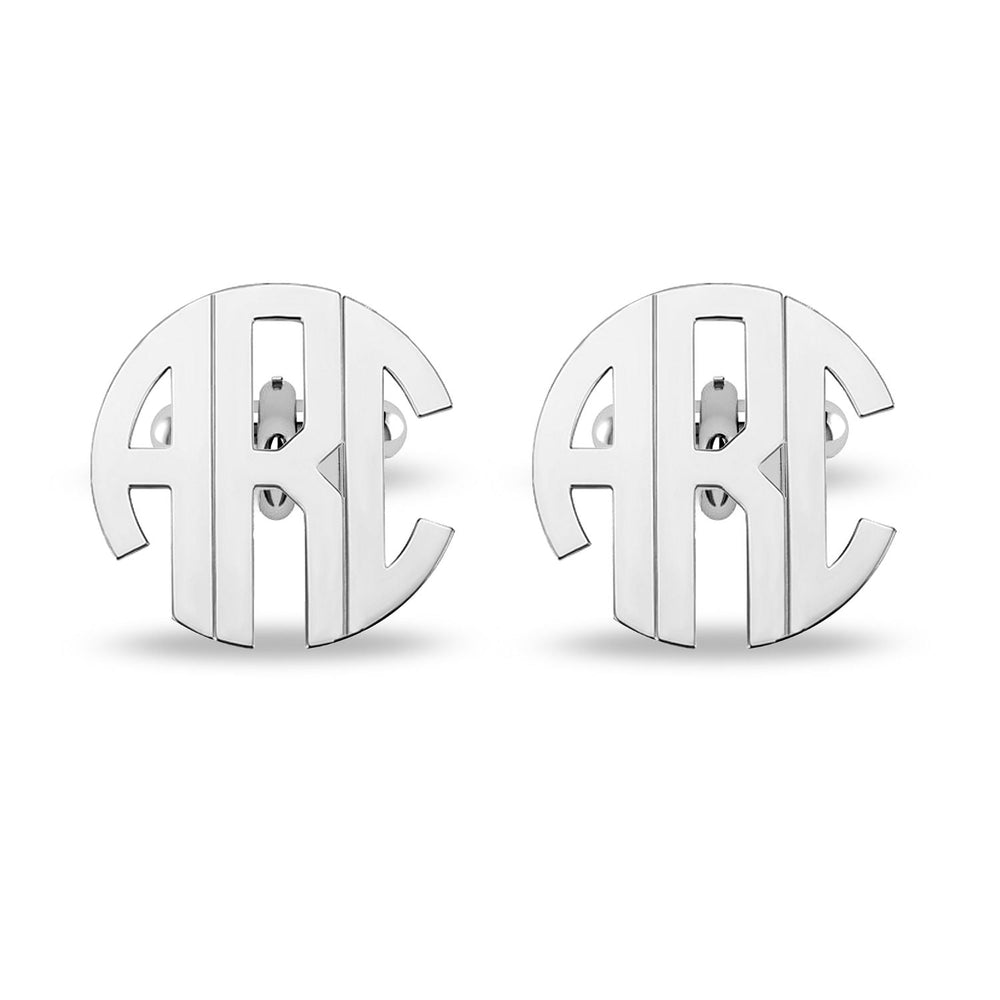 Personalized Initial Name Monogram Cufflinks For Men And Boys - Jiva