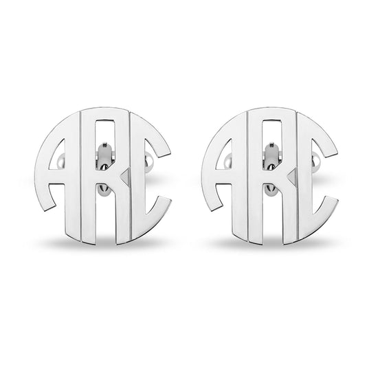 Personalized Initial Name Monogram Cufflinks For Men And Boys - Jiva