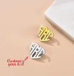 Personalized Monogram Dress Brooch
