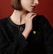 Personalized Monogram Dress Brooch