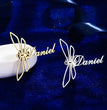 Personalized Name Dragonfly Brooch