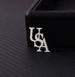New Personalized Three Initial Brooch