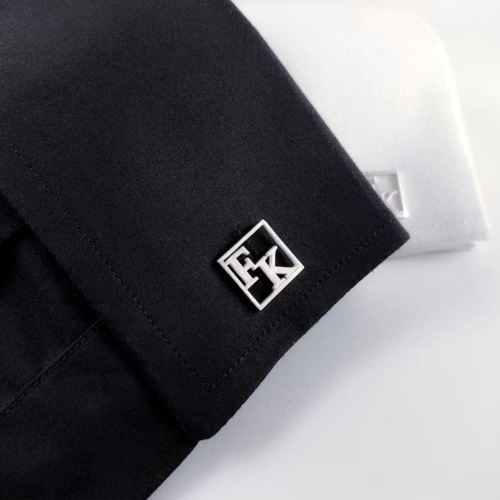Personalized Wedding Cuff Links - Jiva